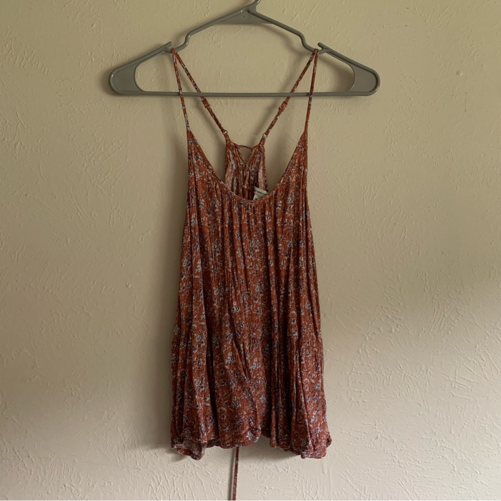 American Eagle Floral Tank